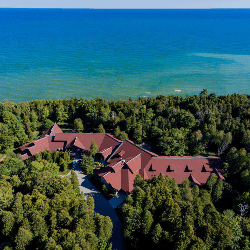 Björklunden, view from the water.