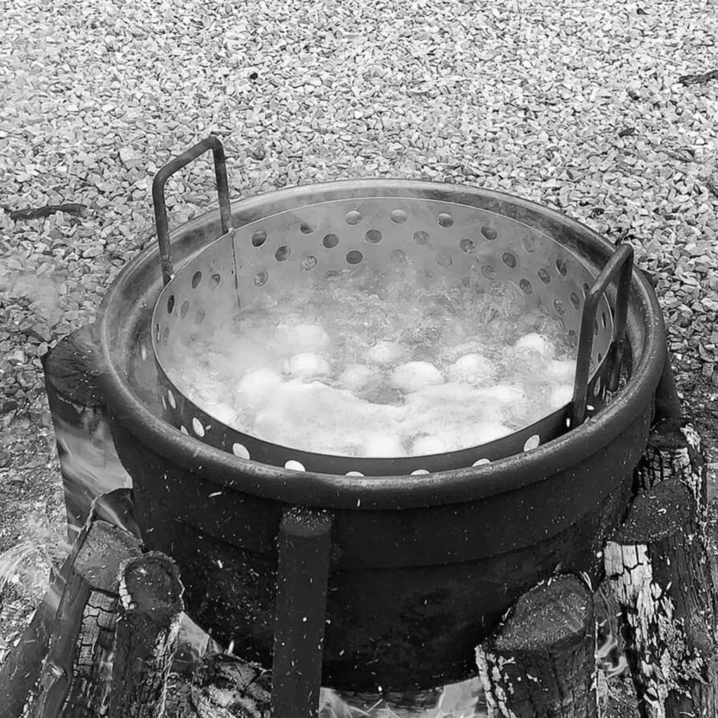Traditional Fish Boil, Door County Wisconsin