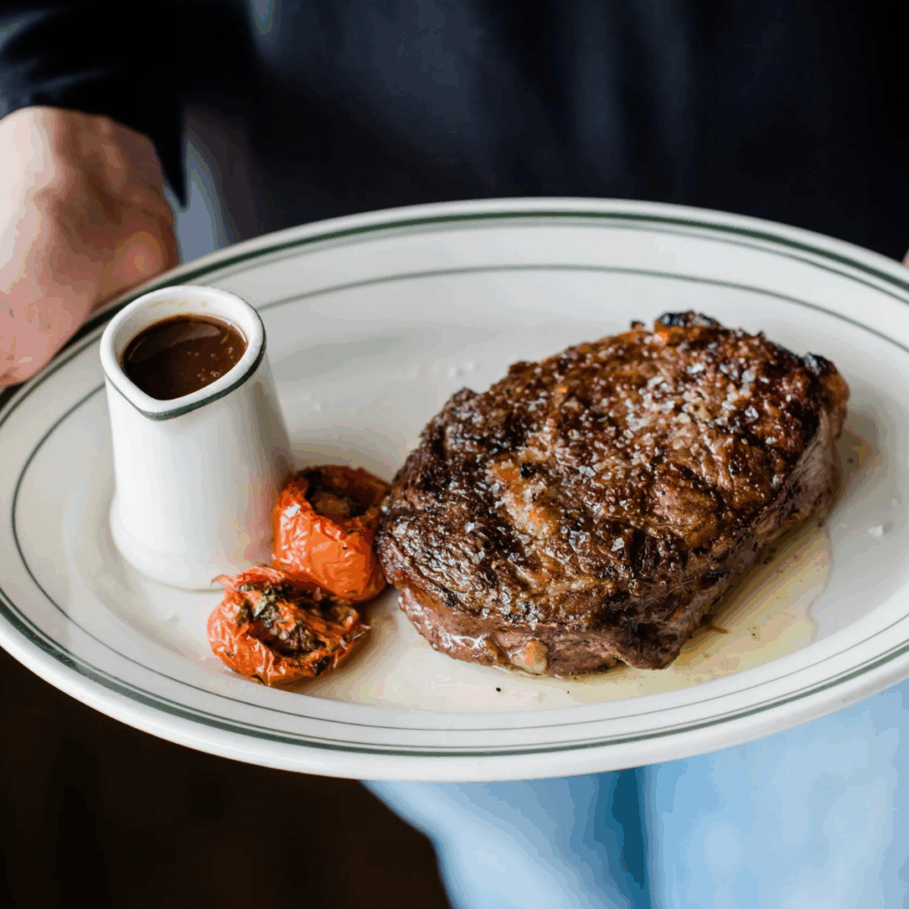 Barringers Restaurant in Door County, Wisconsin. Local food guide.
