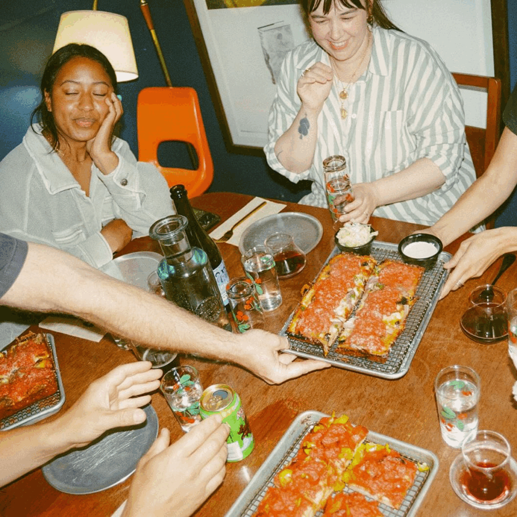 Bad Moravian Pizza in Door County, Wisconsin. Local food guide.
