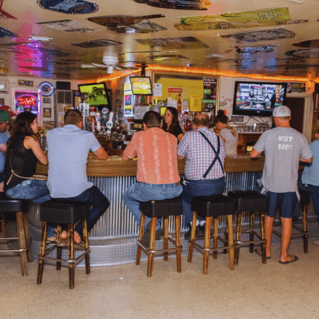 AC Taproom in Door County, Wisconsin. Local food guide.